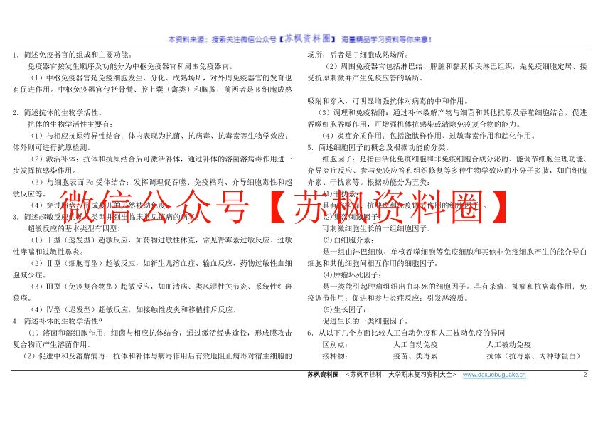 医学免疫学与微生物学